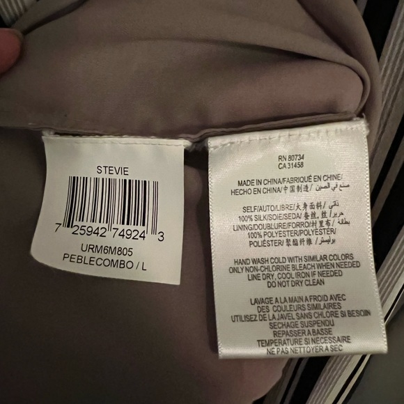 BCBG Max Azria Stevie asymmetrical one-shoulder silk dress - Picture 8 of 8